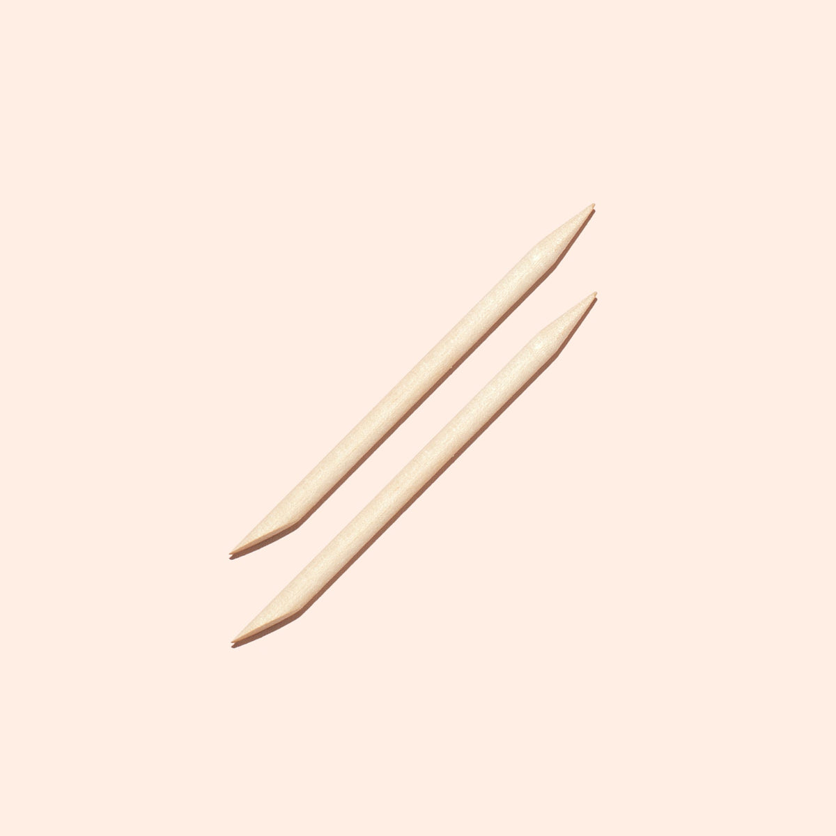 Wooden cuticle stick x2