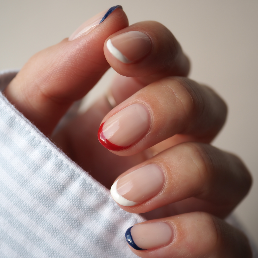 Red. White & Blue Trio