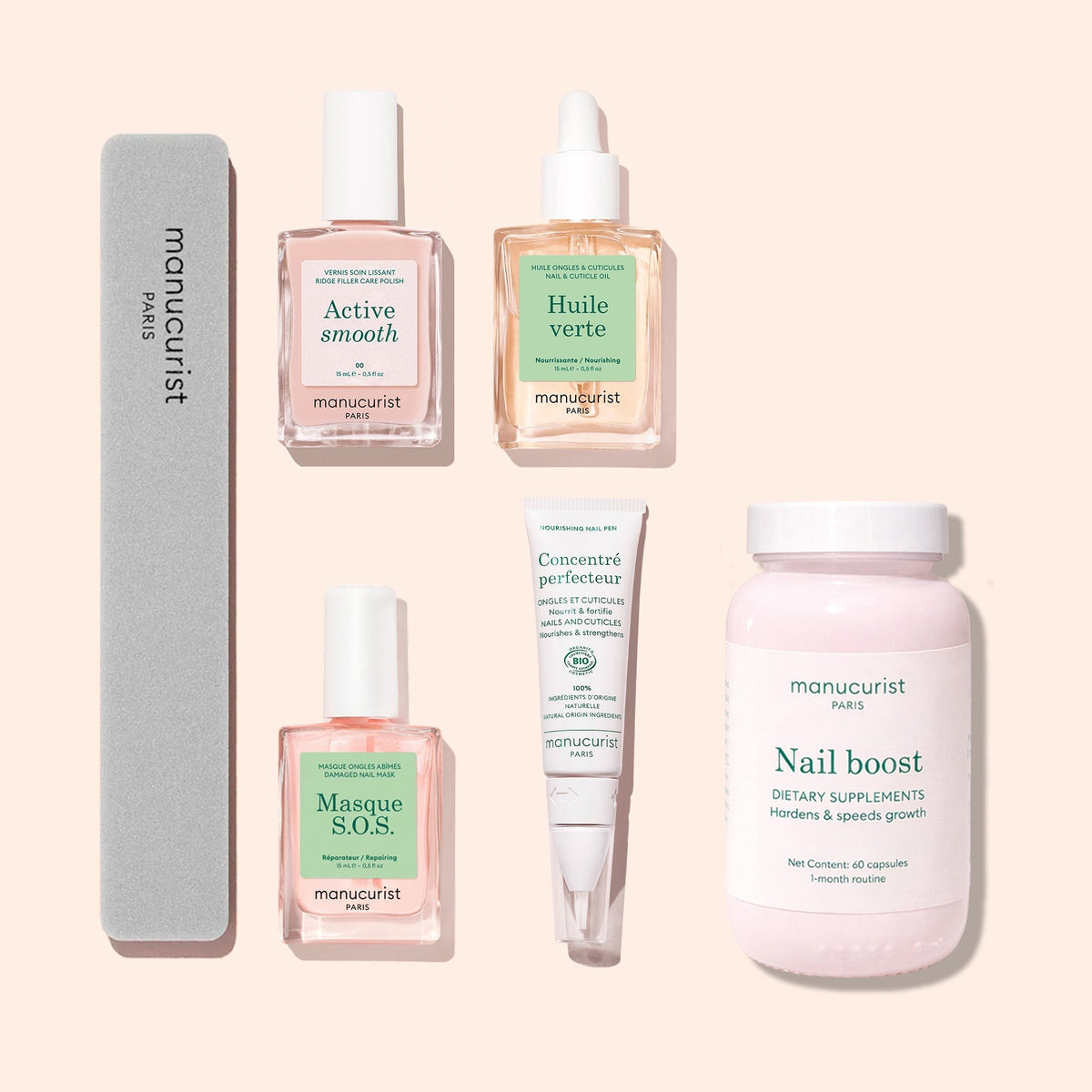 Ultimate Routine - Ridged Nails