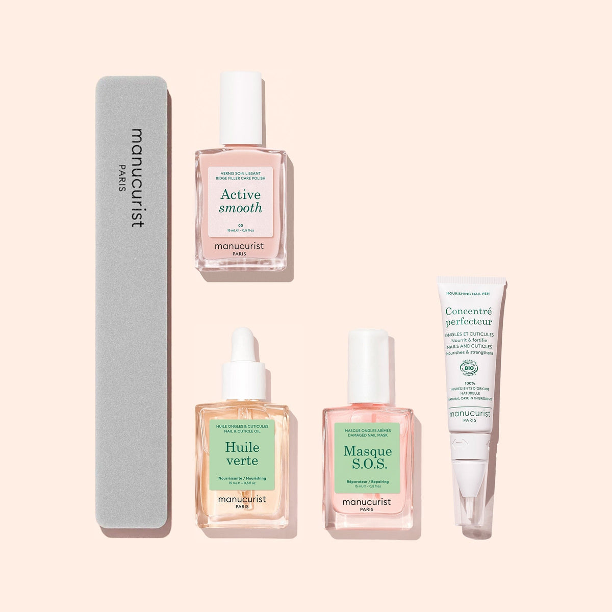 Ultimate Routine - Ridged Nails