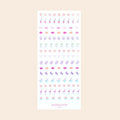 Stickers Nail Art Pink Addict