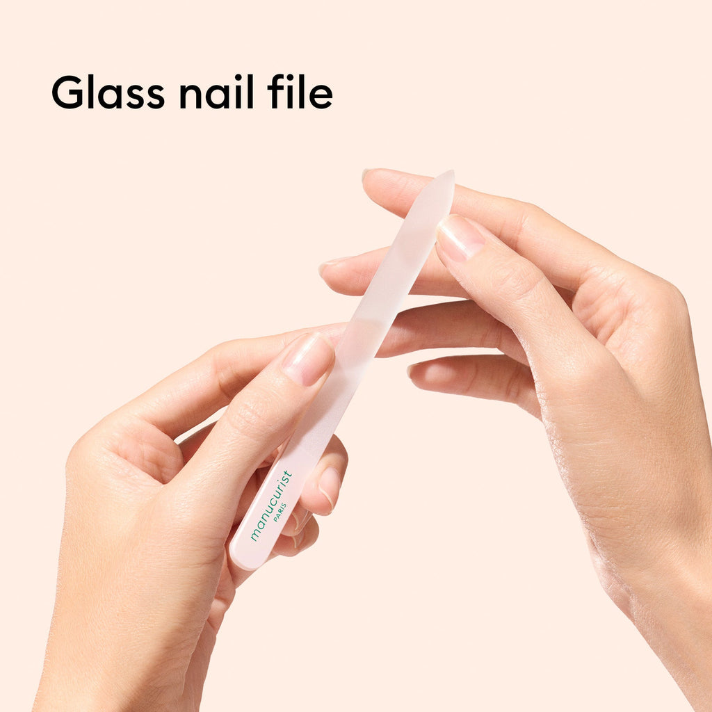 Glass nail accessory trio