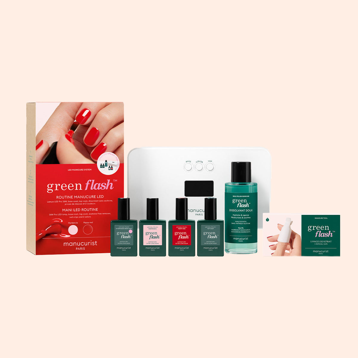 [Influence] Kit Pro 36W Poppy Red & Hortencia